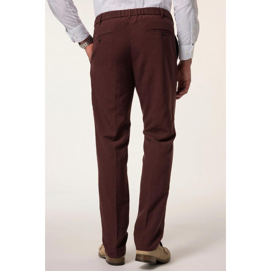 JP1880 Paros Pantalon de Costume Business en Lin Mélangé  