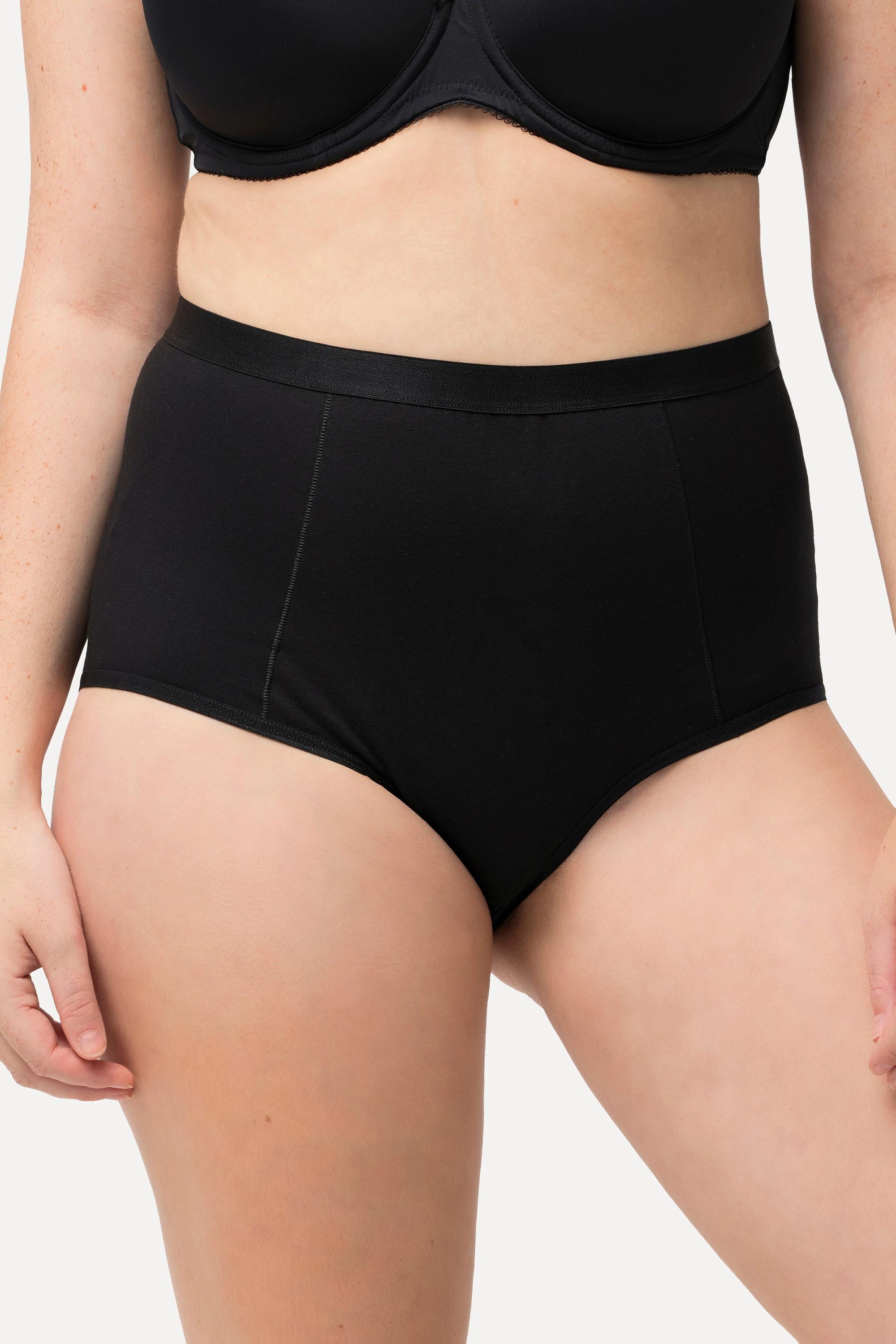 Ulla Popken Slip Modellanti Vita Alta Rifiniture Raso  