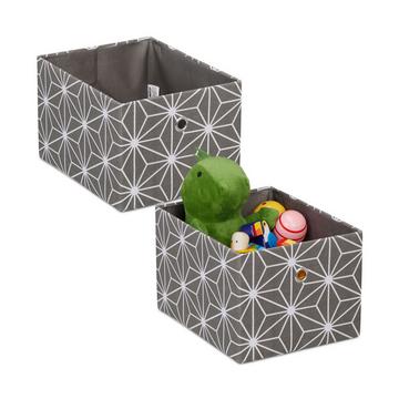 Coffret de rangement, lot de 2
