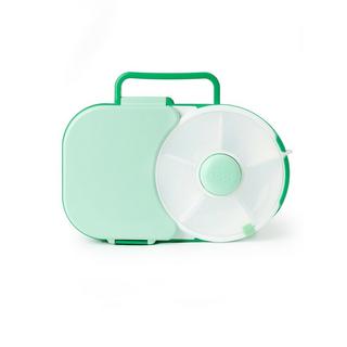 GöBe GöBe Lunchbox für Kinder mit Snackschleuder, Sage Mint  