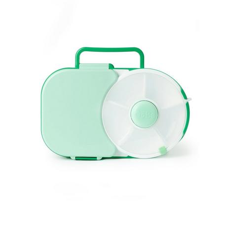 GöBe GöBe Lunchbox für Kinder mit Snackschleuder, Sage Mint  