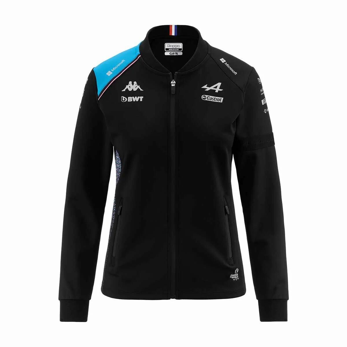 Kappa  veste de survêtement alpine f1 atrisa 2023 