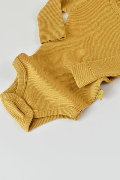 BabyCosy Organic  Set, Strickhose mit Fuß, Body langarm, Mütze 