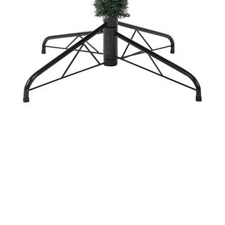 Beliani Künstlicher Weihnachtsbaum aus PVC Klassisch HUXLEY  