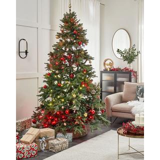 Beliani Künstlicher Weihnachtsbaum aus PVC Klassisch HUXLEY  