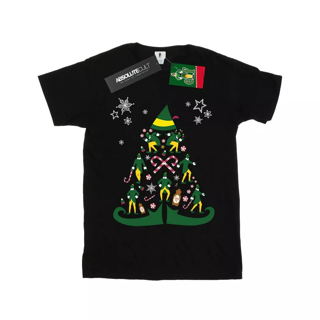 Elf - TShirt, für Damen, Schwarz, Größe XL