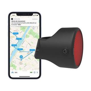 Invoxia  Beacon Connected Invoxia Bike Tracker Schwarz und Rot 