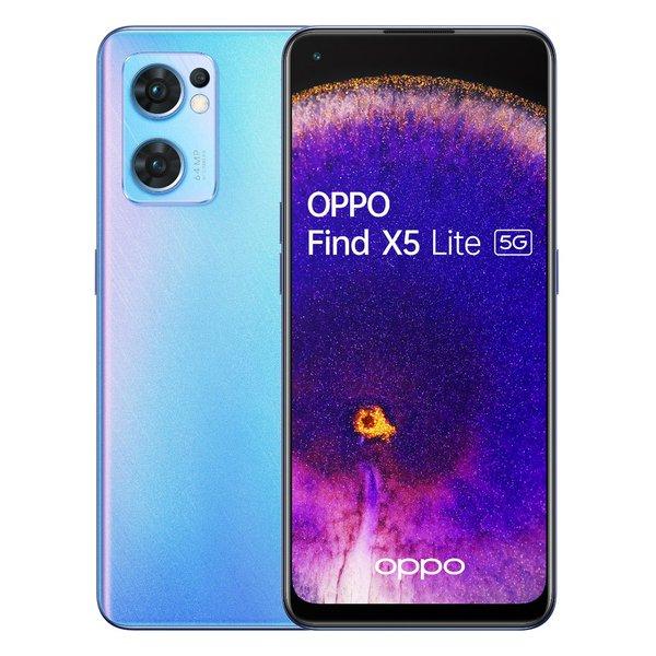 Image of Find X5 Lite 16,3 cm (6.43 Zoll) Dual-SIM Android 12 5G USB Typ-C 8 GB 256 GB 4500 mAh Blau