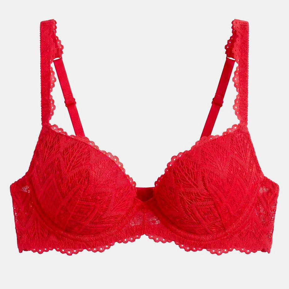 La Redoute Collections Lison Push-up-BH aus Spitze  