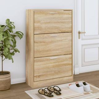 VidaXL Armoire à chaussures bois d'ingénierie  