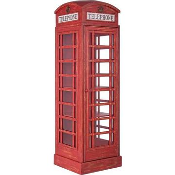 Holzregal Red Cabin London Telephone 180