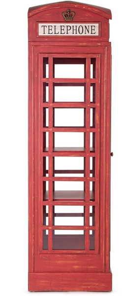 mutoni Scaffale in legno Red Cabin London Telephone 180  