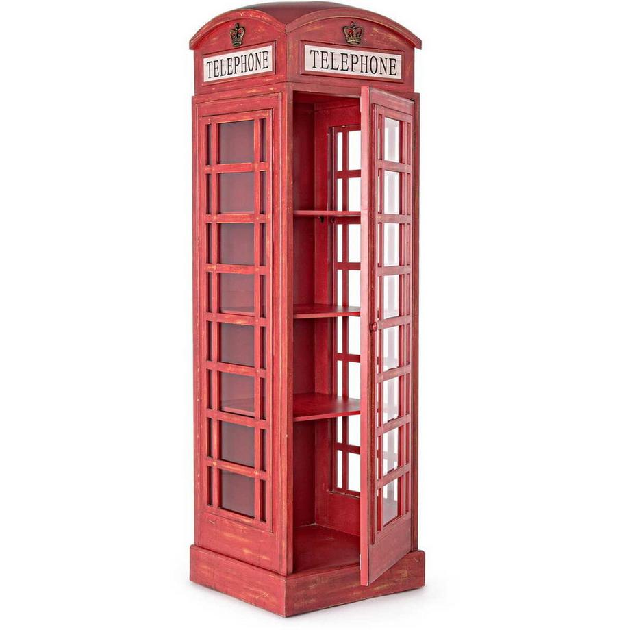 mutoni Holzregal Red Cabin London Telephone 180  