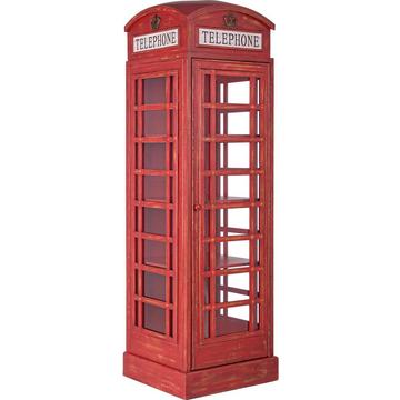 Holzregal Red Cabin London Telephone 180