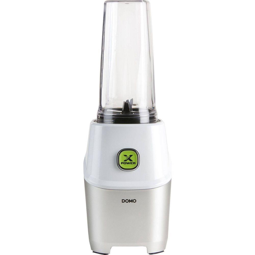 DOMO Domo DO700BL frullatore 0,71 L Frullatore da tavolo 1000 W Metallico, Bianco  