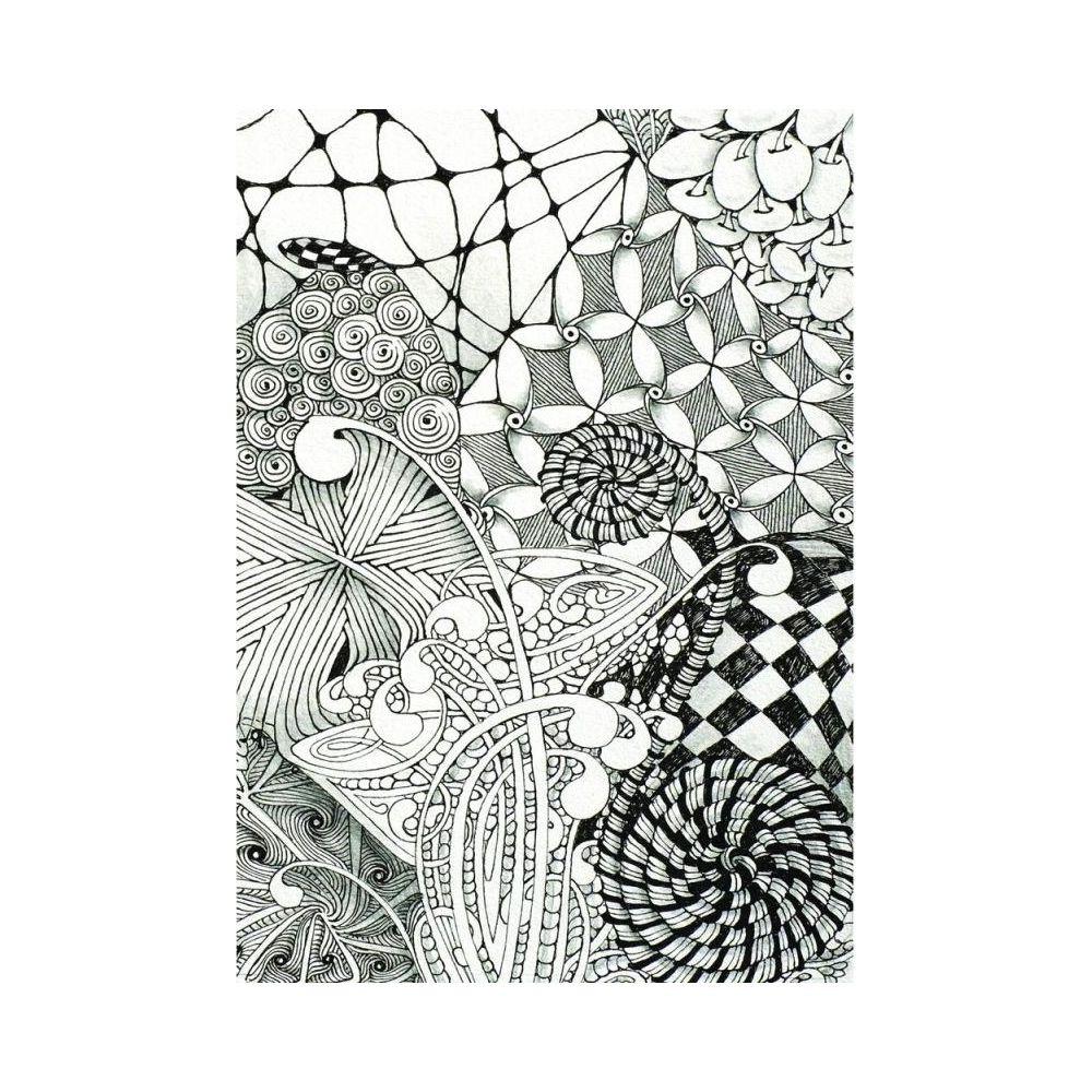 Sakura SAKURA Zentangle Tiles Z20TWGB 20 Stück weiss  