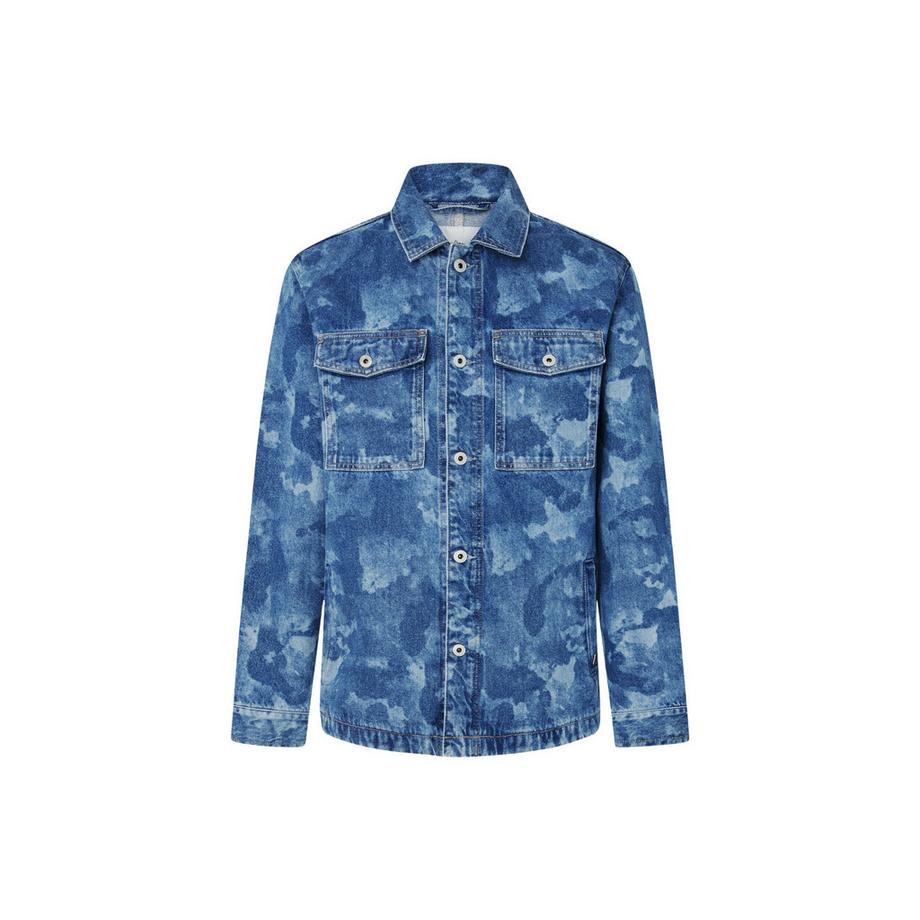 Pepe Jeans London Eaton Giacca in Jeans Camouflage  