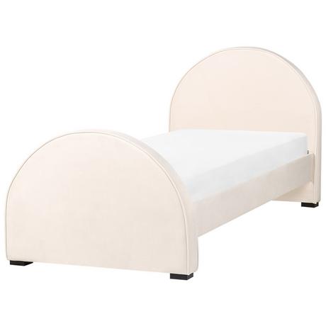 Beliani Letto en Velluto Classico NOZAY  