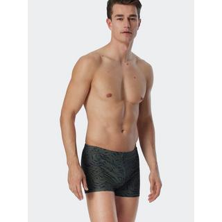 Schiesser Wave Aqua Pantaloncini da Bagno Retrò  