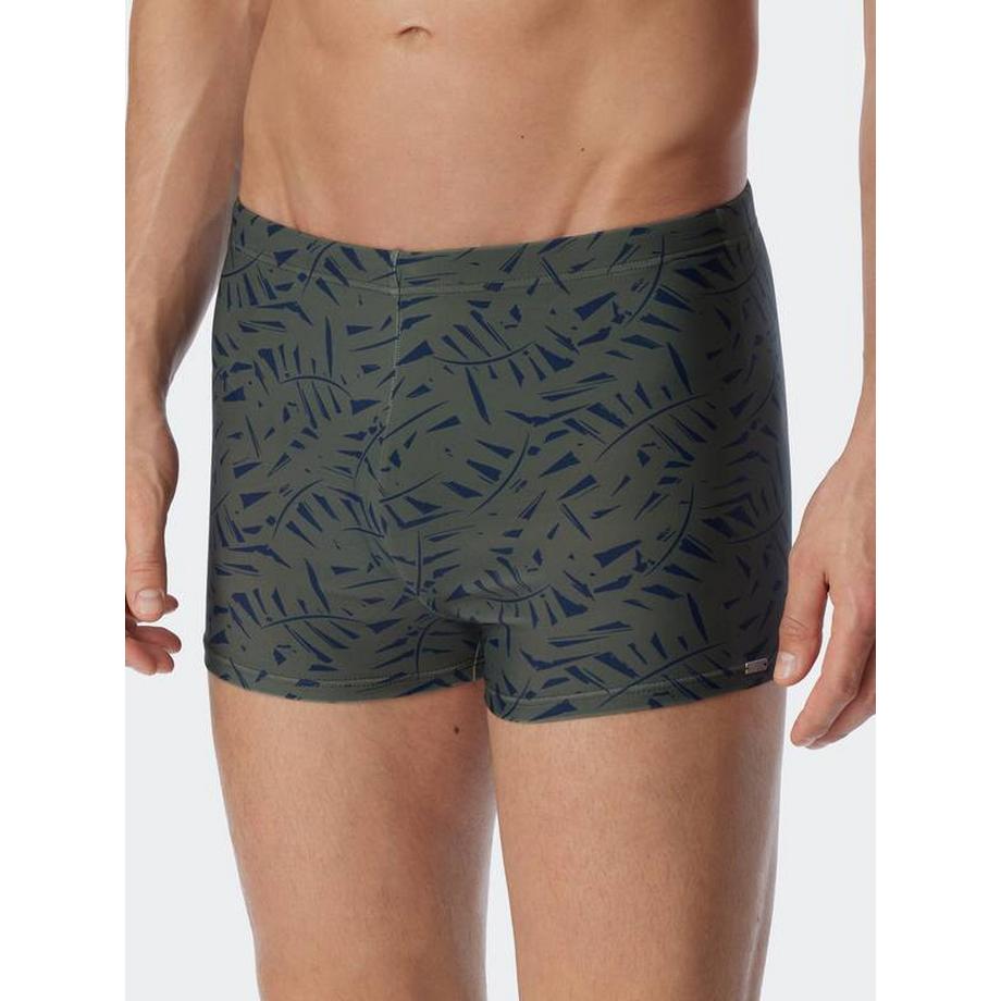 Schiesser Wave Aqua Pantaloncini da Bagno Retrò  