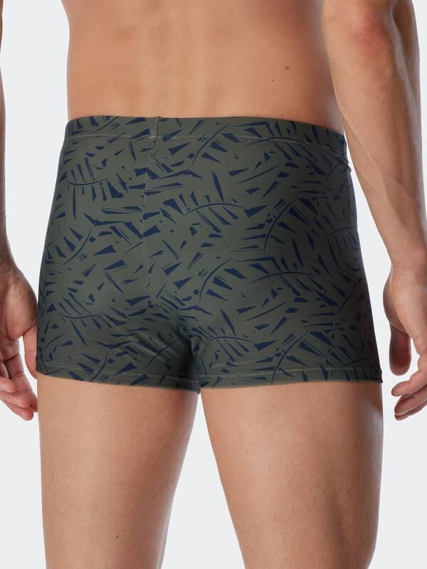 Schiesser Wave Aqua Pantaloncini da Bagno Retrò  