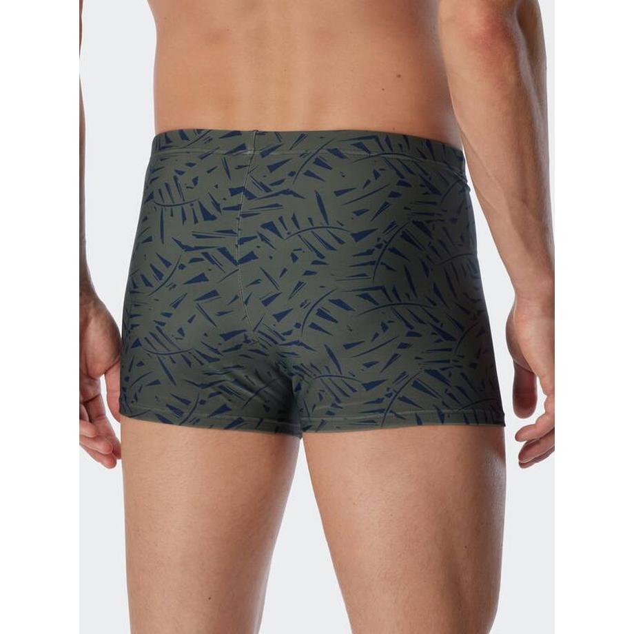 Schiesser Wave Aqua Pantaloncini da Bagno Retrò  