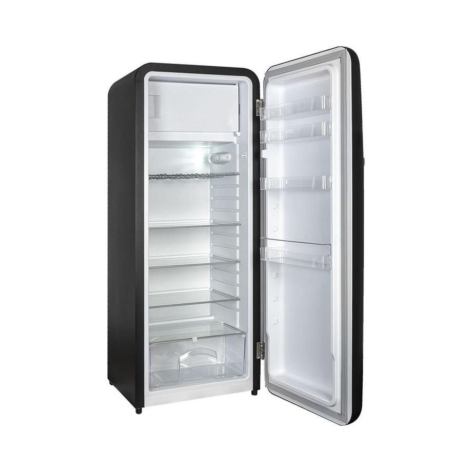 Kibernetik Retro Kühlschrank KSG260 schwarz  