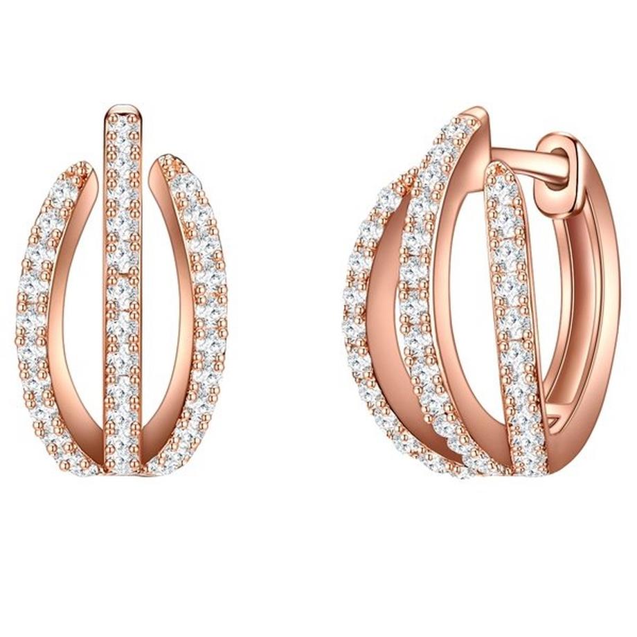 Trilani  Femme Créoles en argent 