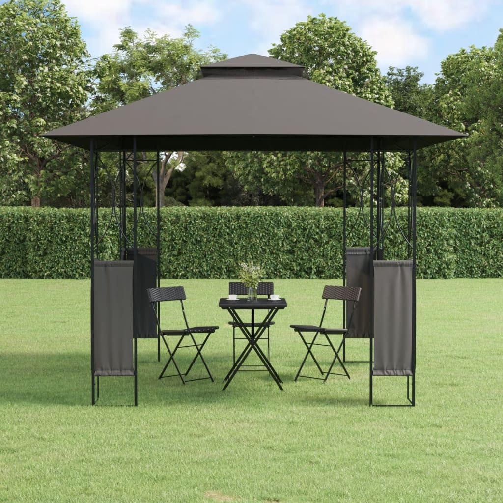 VidaXL gazebo Acciaio  