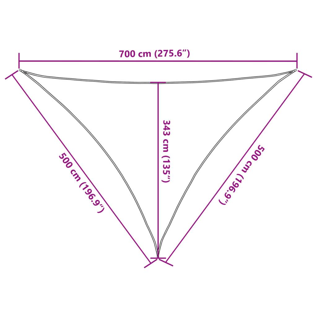 VidaXL vela parasole  