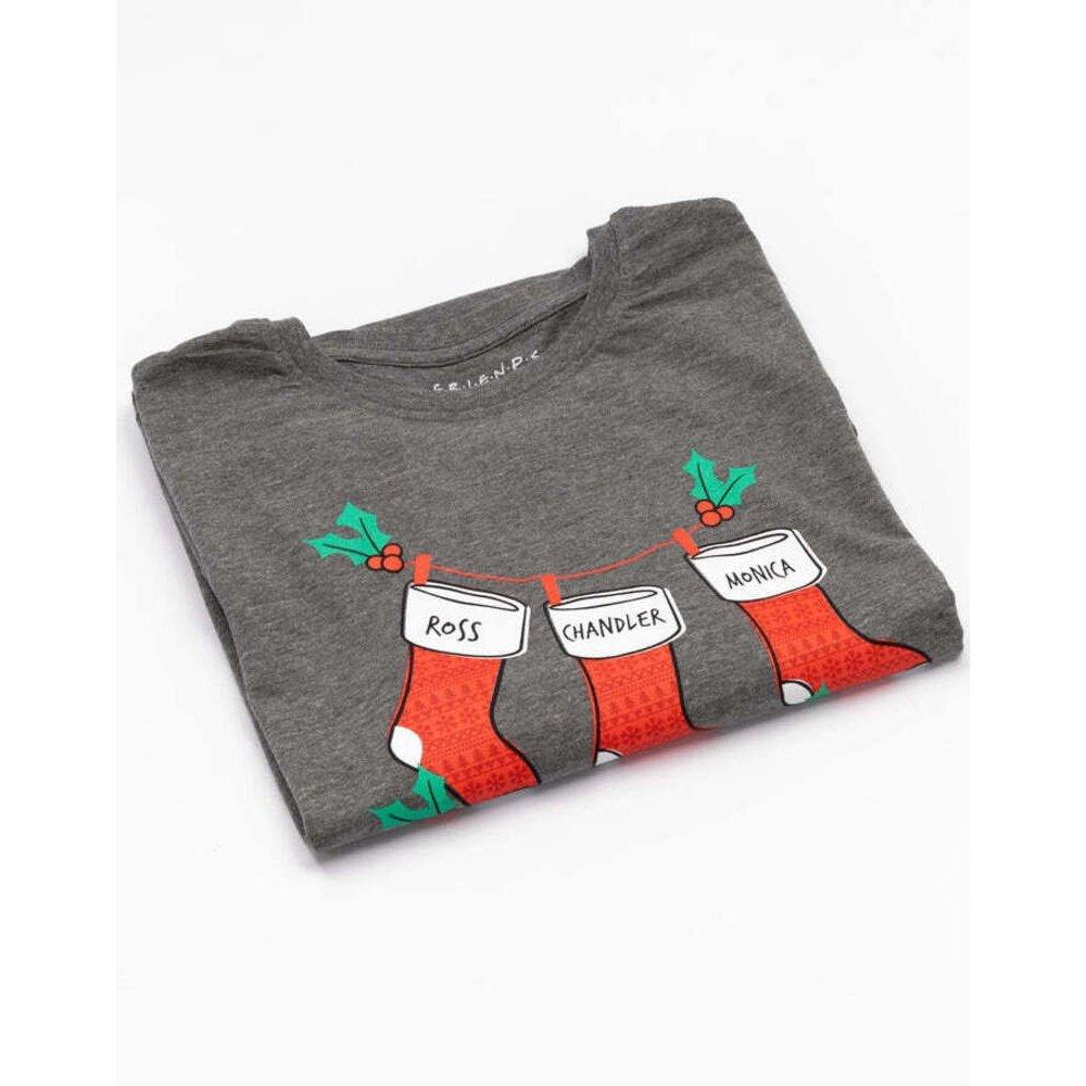 Friends  T-shirt de Noël bas de laine 