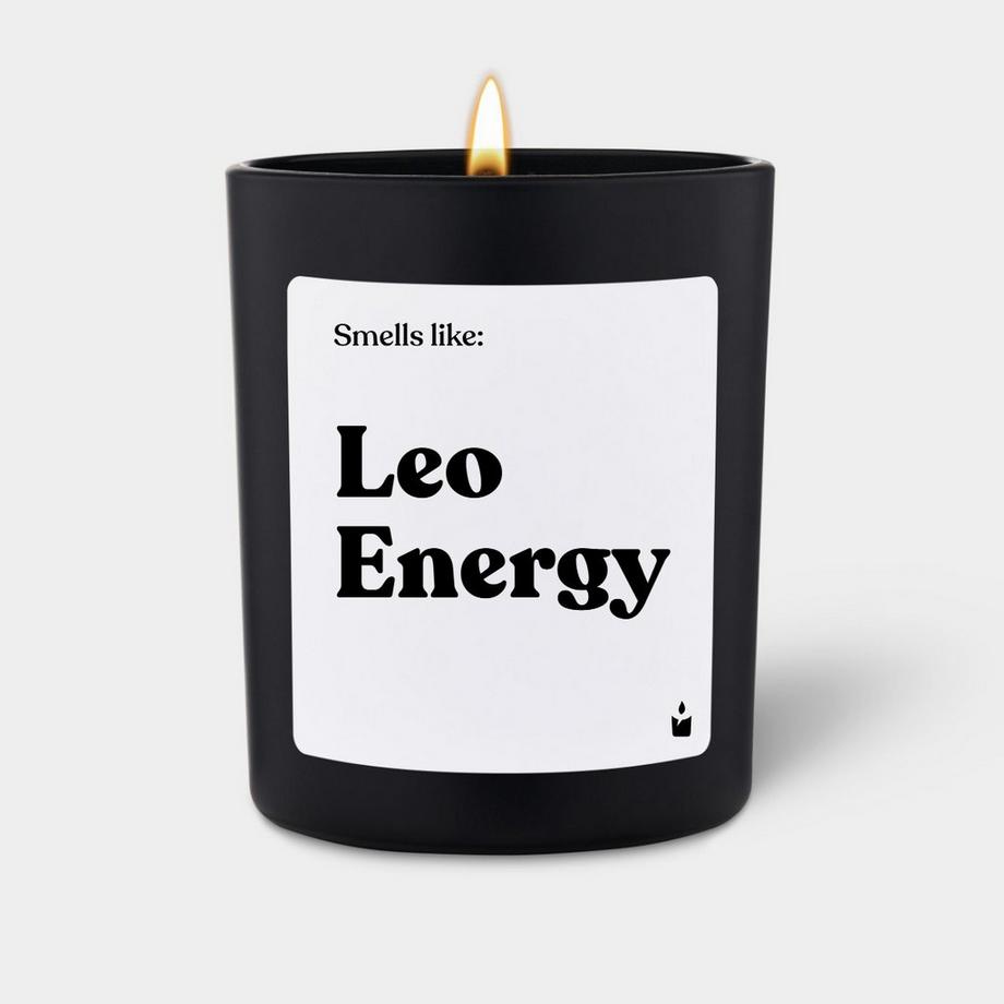 Duftkerze Woody Smells like: Leo Energy