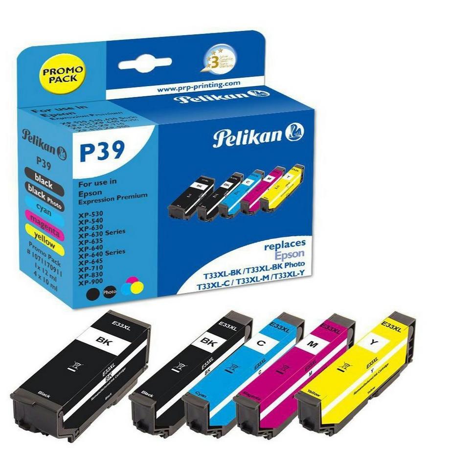 Tinte Epson T33XL (Magenta, Cyan, Yellow)