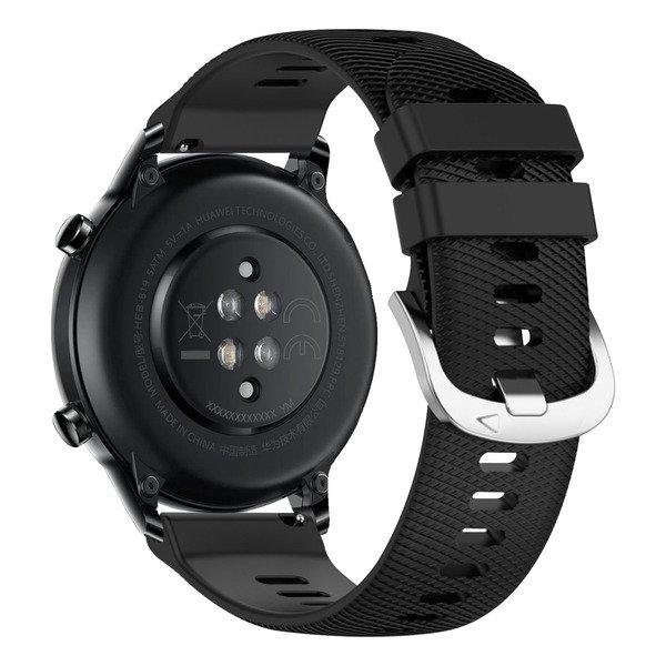 Avizar  Bracelet Noir Honor Magic Watch 2 46mm 