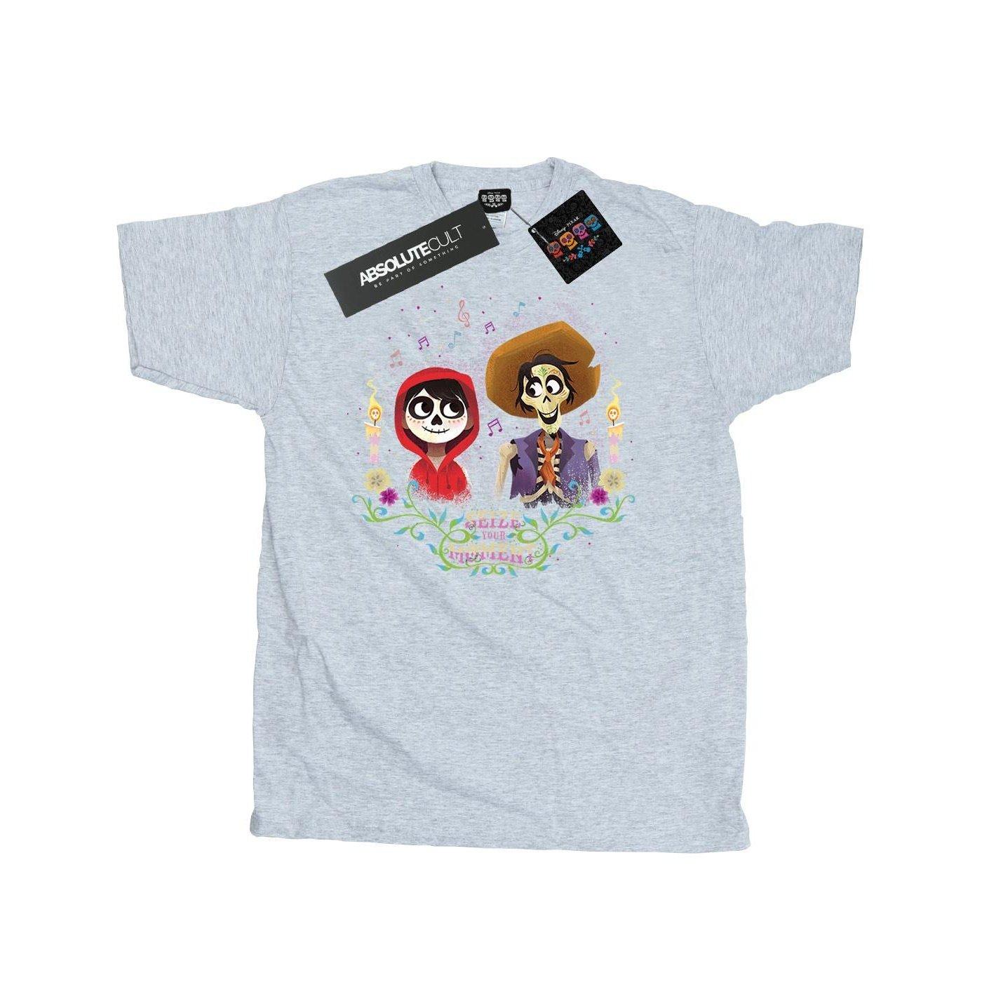Image of Coco Miguel And Hector Tshirt Herren Grau S