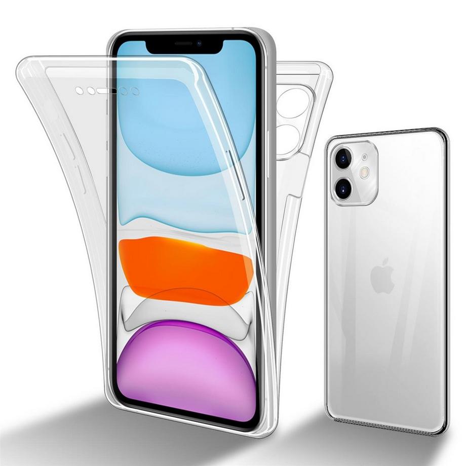 Cadorabo  Hülle für Apple iPhone 11 360° Full Body Front- und Rückenschutz 