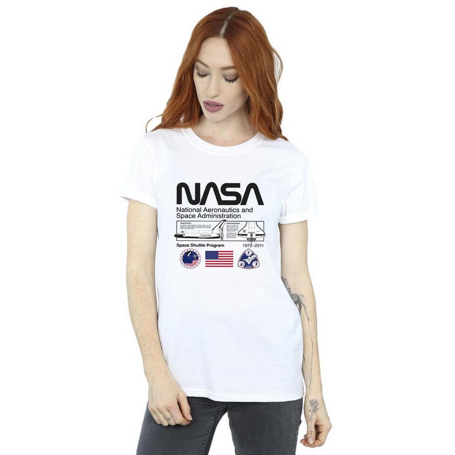 Nasa Space Admin Bedrucktes T-Shirt  