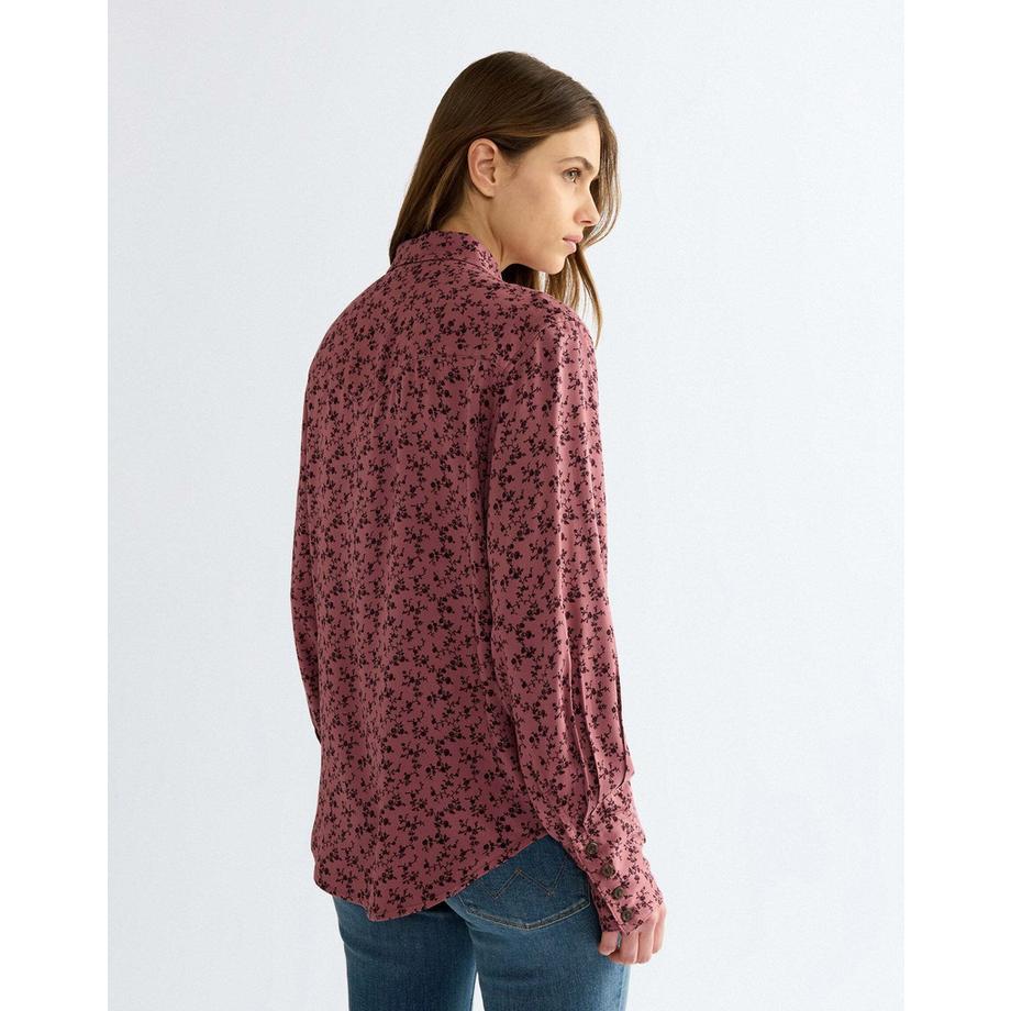 Wrangler  Langarmbluse Drama Collar 