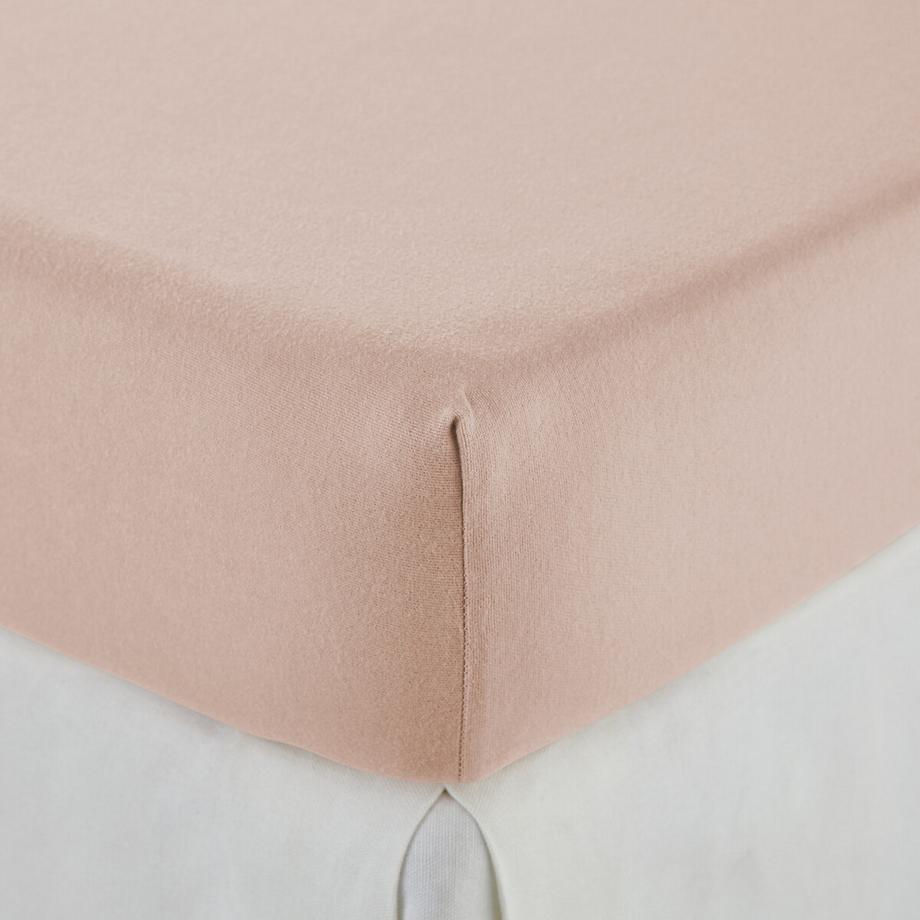 La Redoute Intérieurs Drap-housse Clara en flanelle de coton  