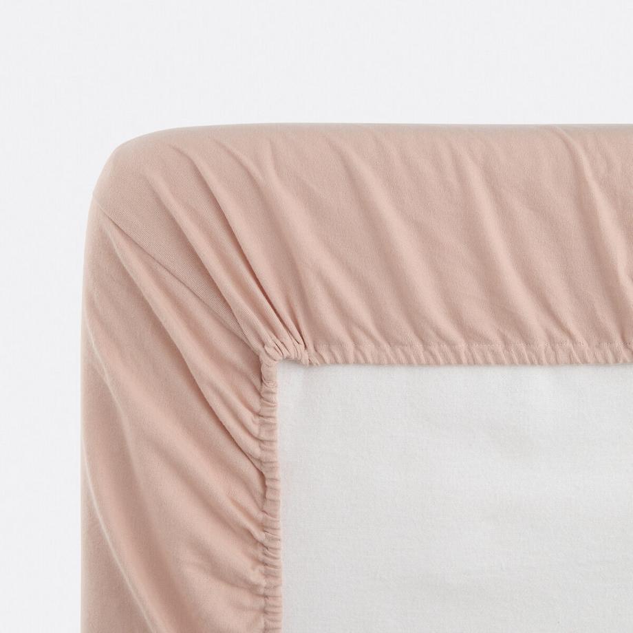 La Redoute Intérieurs Drap-housse Clara en flanelle de coton  