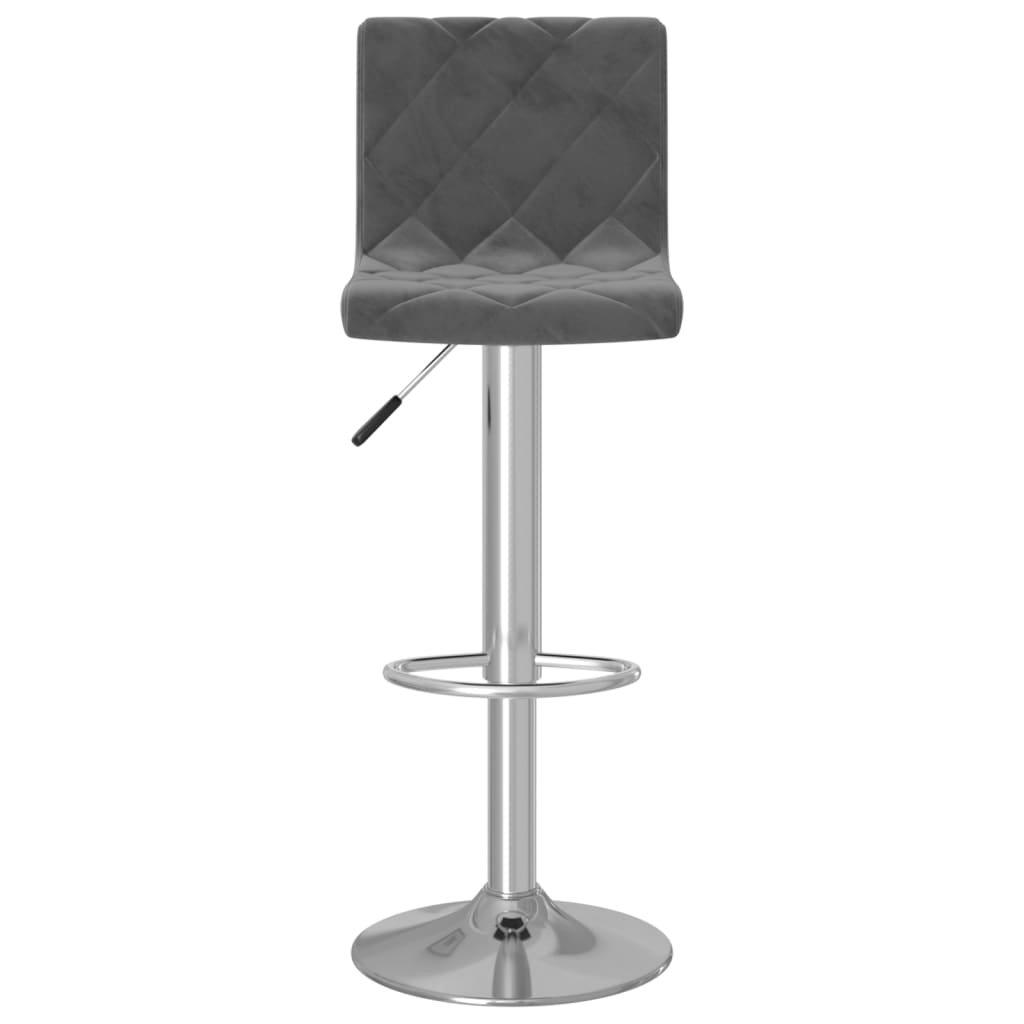 VidaXL Tabouret de bar velours  