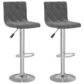 VidaXL Tabouret de bar velours  