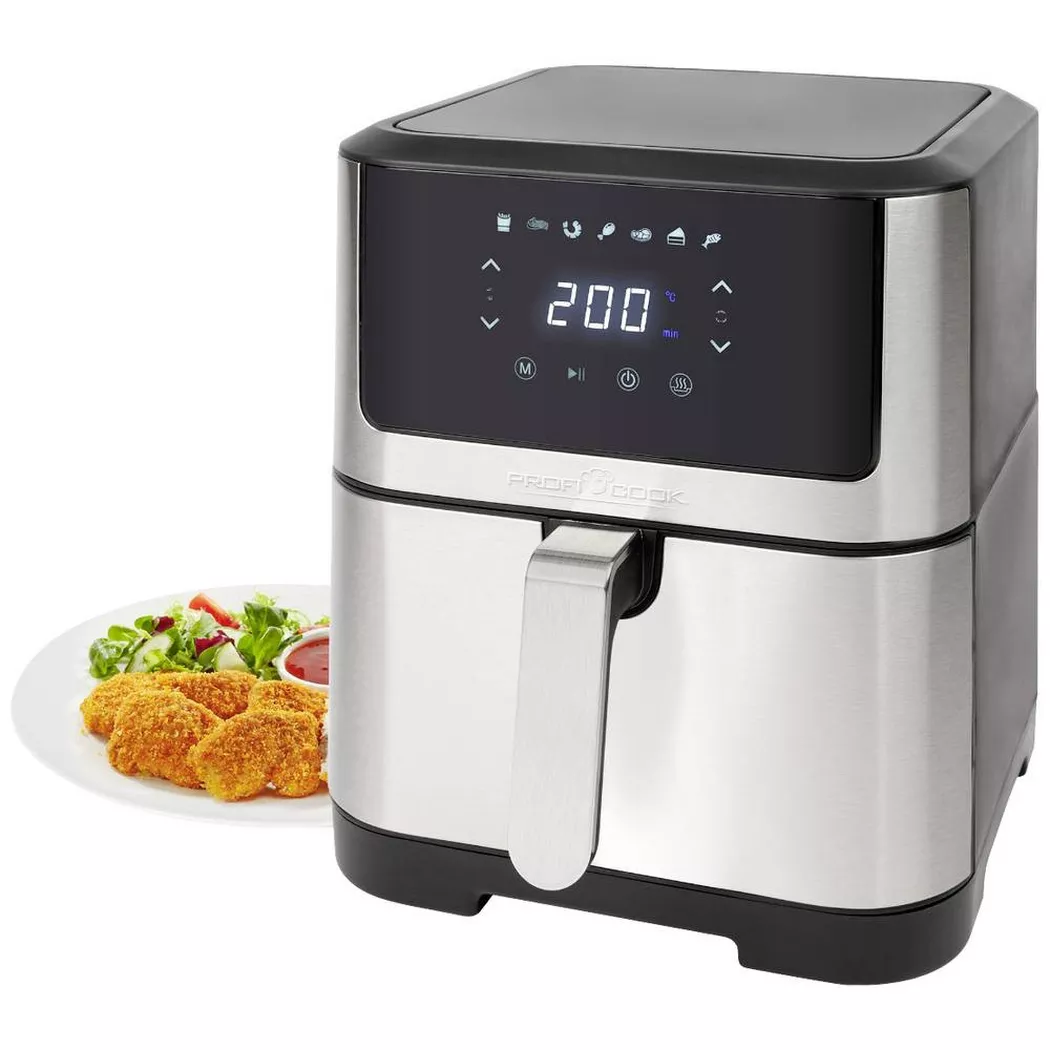 Profi Cook – Heissluft-Fritteuse, Multicolor