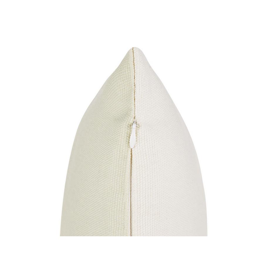 Beliani Dekokissen 2er Set aus Baumwolle Retro DAVALLIA  