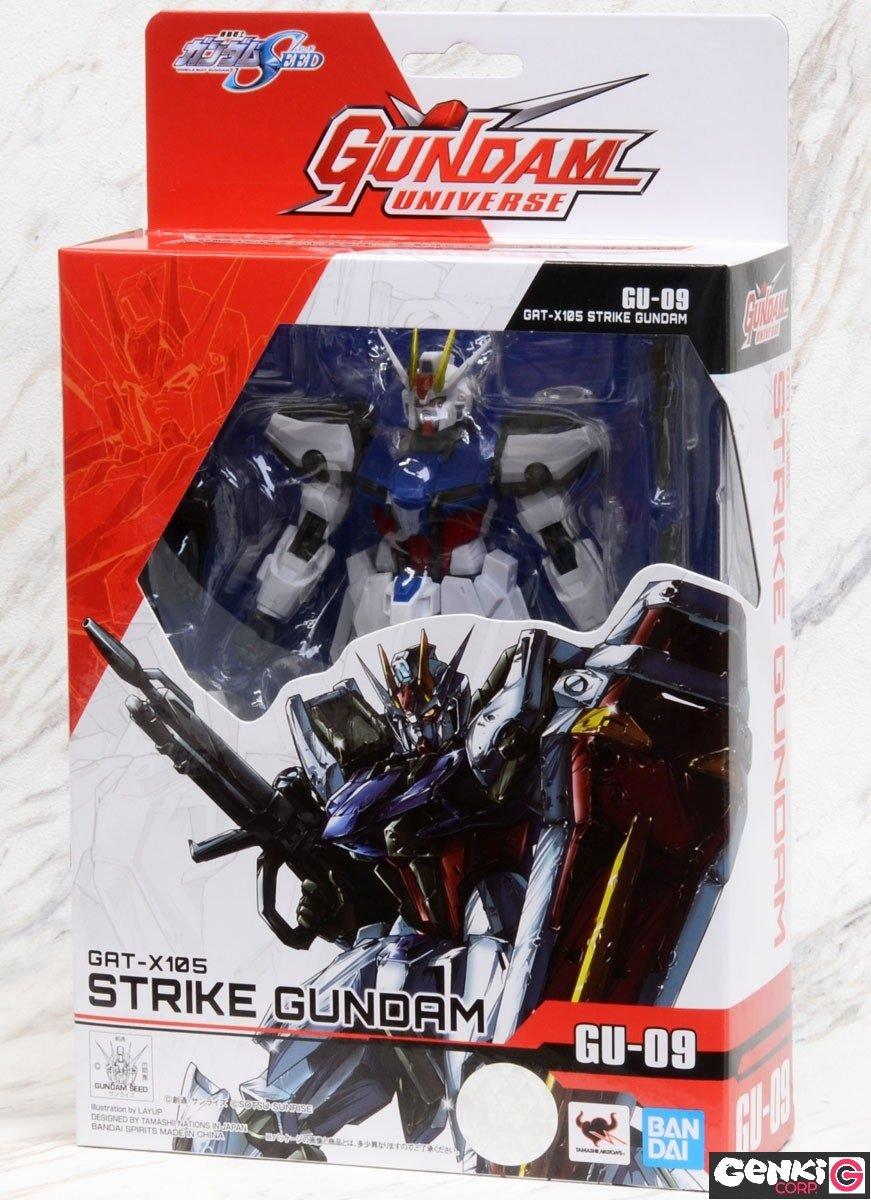 Bandai  Figurine articulée - Gundam Universe - Gundam - GAT-X105 Strike 