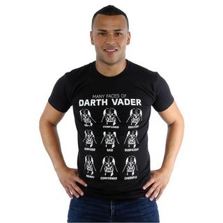 STAR WARS  Many Faces Of Darth Vader TShirt 