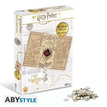 Puzzle - Indipendente dalla lingua - Harry Potter - 1000 pieces - Mappa del Malandrino