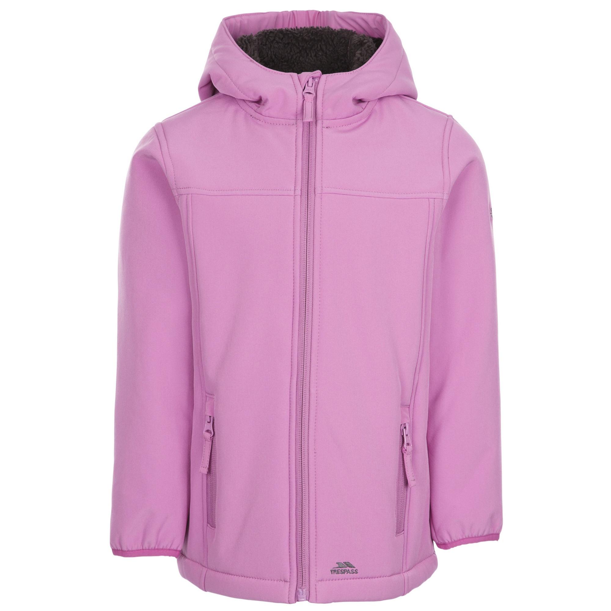 Image of Kristen Softshelljacke Unisex Dunkelrosa 98