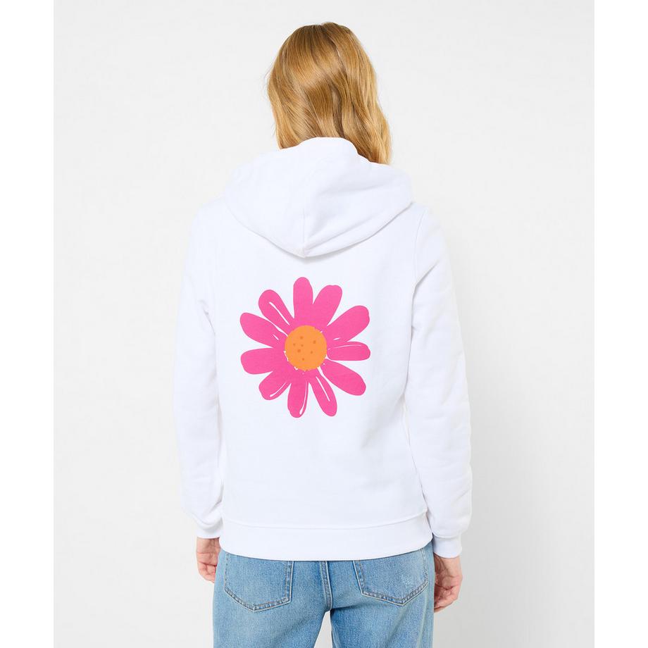 Joe Browns Kapuzenpullover mit Blumenmotiv  