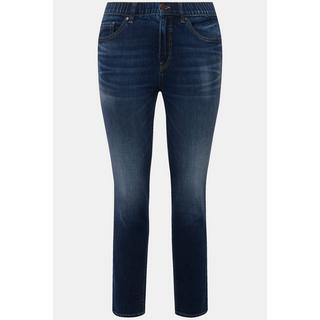 Ulla Popken  Jean Sarah stretch, jambes ajustées, coupe 5 poches 